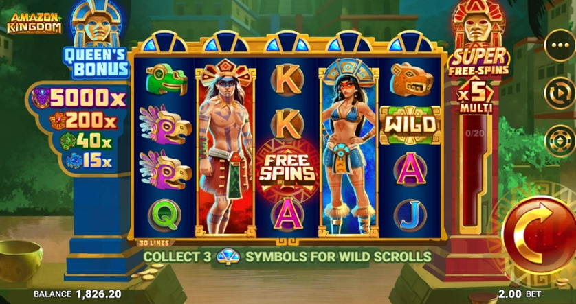 Review Slot Amazon Kingdom