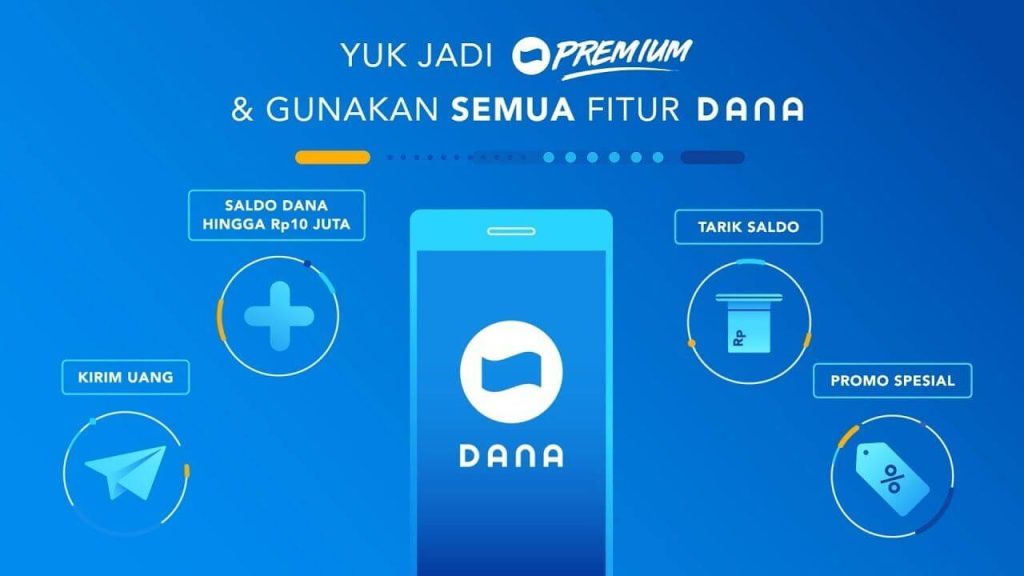 Langkah-Langkah Premiumkan eWallet DANA Versi Ayutogel