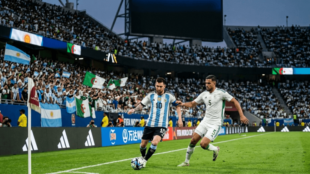 Argentina Panas Gol Prediksi Skor: Argentina 2 - 1 Aljazair
