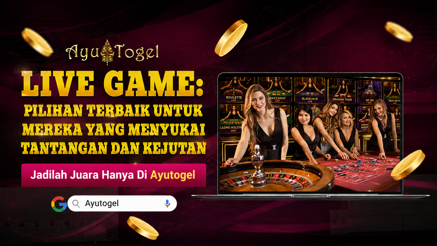 Live Game: Pilihan Terbaik untuk Mereka yang Menyukai Tantangan dan Kejutan , salah satu kategori permainan kasino mobile/PC yang menghadirkan pengalaman bermain secara langsung melalui siaran video real-time.